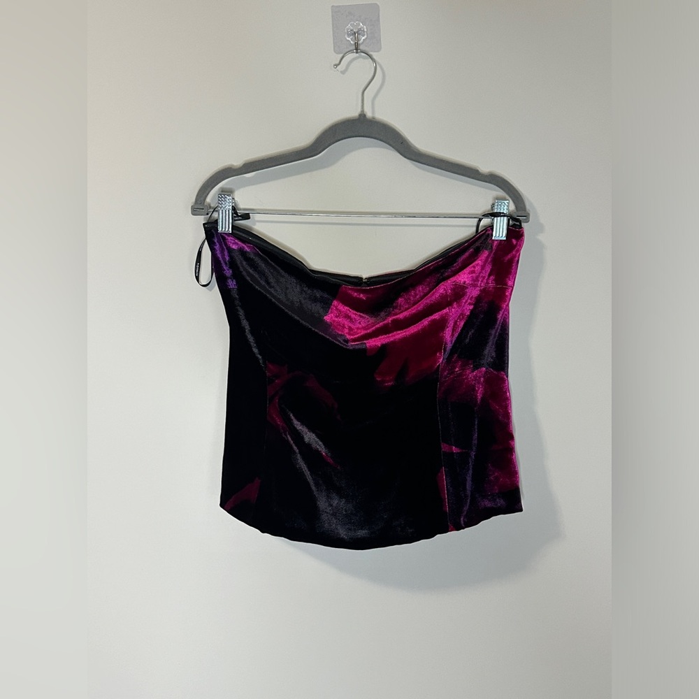 Revolve RETROFETE Nat Top-Acid Roses size m - Picture 5 of 8